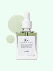 ProtoClinical k-beauty pale beige beauty graphic with a centered vertical form on a pale mint background.