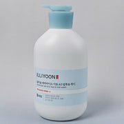 ProtoClinical k-beauty ILLIYOON Ceramide Ato 6.0 Top To Toe Wash 900ml single upright pale blue wash bottle centered on a light background.