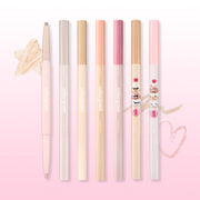 ProtoClinical k-beauty colorgram All In One Aegyo-Sal Maker 0.35g single slim makeup package standing upright in beige and soft pink on a clean white background