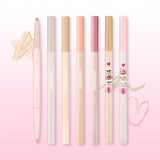 ProtoClinical k-beauty colorgram All In One Aegyo-Sal Maker 0.35g single slim makeup package standing upright in beige and soft pink on a clean white background