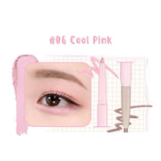 ProtoClinical k-beauty colorgram All In One Aegyo-Sal Maker 0.35g single slim undereye maker package centered upright in cool pink on a soft blush background