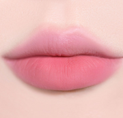 ProtoClinical k-beauty colorgram All In One Over-Lip Maker 0.7g single wide rosy pink lip swatch in a horizontal band on a pale cream and yellow background