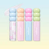 ProtoClinical k-beauty colorgram Fruity Glass Tint 2.8g single upright lip tint tube shown alone in a square packshot layout on a pale background