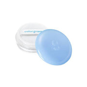 ProtoClinical k-beauty colorgram Tintin Dory Blur Powder 4g single blue round powder compact centered on a white background