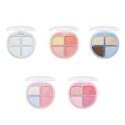 ProtoClinical k-beauty colorgram Tintin Dory Eyeshadow Palette 4g single eyeshadow palette compact with multiple shade pans on a clean background