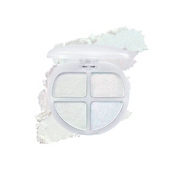 ProtoClinical k-beauty colorgram Tintin Dory Eyeshadow Palette 4g square eyeshadow palette compact with multiple shade pans on a soft pastel background