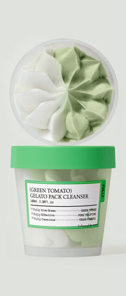 ProtoClinical k-beauty light green beauty graphic on a pale lavender and pink background.