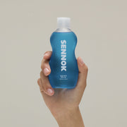 ProtoClinical k-beauty SENNOK Blue Wave Body Oil 120ml product photo on a light background.