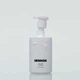 ProtoClinical k-beauty SENNOK Body Lotion After Bath 300ml body lotion packaging on a soft light background.