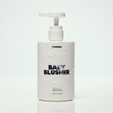 ProtoClinical k-beauty SENNOK Body Lotion Baby Blusher 300ml body lotion bottle silhouette on a soft light background.