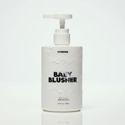 ProtoClinical k-beauty SENNOK Body Lotion Baby Blusher 300ml body lotion bottle silhouette on a soft light background.