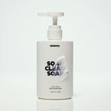 ProtoClinical k-beauty SENNOK Body Lotion Soap Clean Soap 300ml pale vertical body lotion bottle silhouette on a soft white background