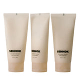ProtoClinical k-beauty SENNOK Shiny Everyday Treatment Soap Clean Soap 180ml grouped product packaging on a light background.