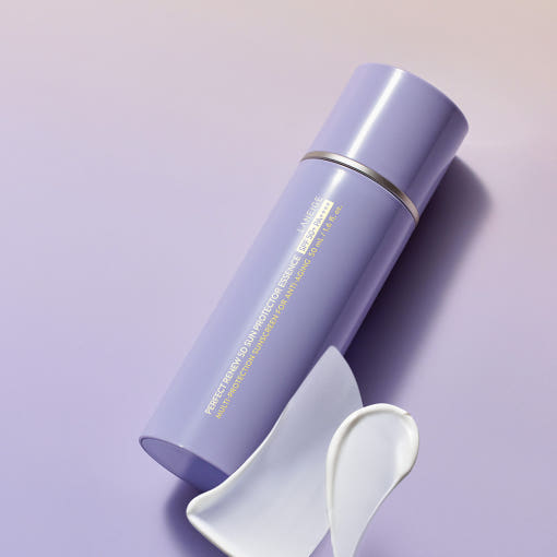 ProtoClinical k-beauty LANEIGE Perfect Renew 5D Sun Protector Essence SPF50+PA++++ 50ml product detail on a clean background.