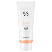 ProtoClinical k-beauty Dr.Ceuracle 5α Control Melting Cleansing Gel 150ml single upright light gray cleansing gel package centered on a white background with soft lavender edges.