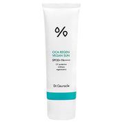 ProtoClinical k-beauty Dr.Ceuracle Cica Regen Vegan Sun SPF50+ PA++++ 50ml front-facing white sunscreen tube with a teal band on a plain white background