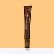 ProtoClinical k-beauty Dr.Ceuracle Pure VC Mellight Cream 20ml single upright amber cream tube centered on a warm orange background with a pale cream lower band