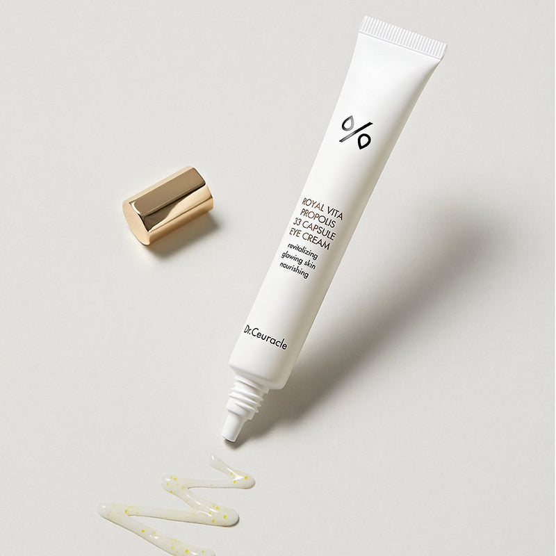 ProtoClinical k-beauty cool gray beauty graphic with soft diagonal slate shapes on a light background.