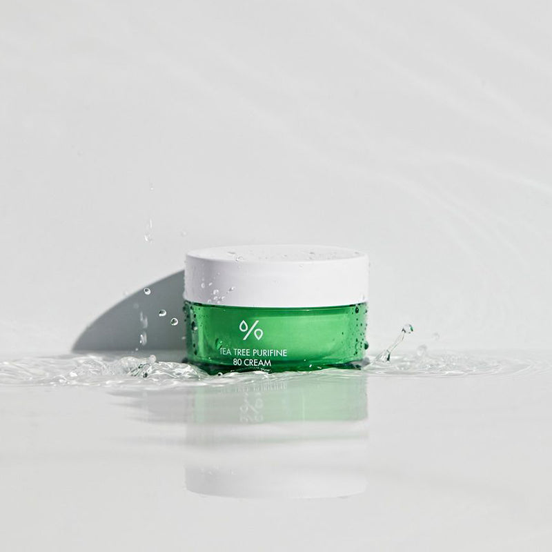 ProtoClinical k-beauty abstract cream skincare graphic with a soft sage form along the middle left on a light background.