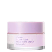 ProtoClinical k-beauty abstract pale lavender skincare graphic with several soft vertical plum forms on a light background.