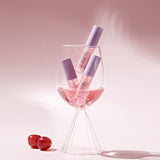 ProtoClinical k-beauty Dr.Ceuracle Vegan Active Berry Lip Oil 4.5ml single berry-toned lip oil bottle centered in a tall vertical layout on a pale pink and white background