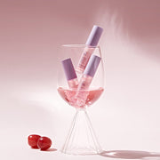 ProtoClinical k-beauty Dr.Ceuracle Vegan Active Berry Lip Oil 4.5ml single berry-toned lip oil bottle centered in a tall vertical layout on a pale pink and white background