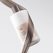 ProtoClinical k-beauty soft rose and mauve beauty graphic with a dark diagonal shape on a light background.