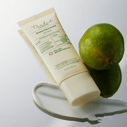 ProtoClinical k-beauty [THE LAB by BLANC DOUX] Green Flavonoid 2.0 Sun SPF50+ PA++++ 40ml single sun cream package centered in a square packshot on a light background