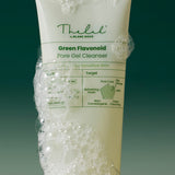 ProtoClinical k-beauty [THE LAB by BLANC DOUX] Green Flavonoid Pore Gel Cleanser 120ml single product package in a detail view on a white background with visible label details.