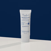 ProtoClinical k-beauty [THE LAB by BLANC DOUX] Oligo Hyaluronic Acid Sun Essence SPF50+ PA++++ 40ml single sun essence packaging on a clean white background