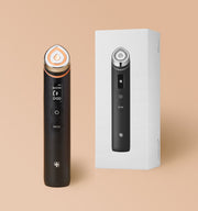 MEDICUBE: Age-r Booster Pro #Black by ProtoClinical shown as a black beauty device product image on a light background for a k-beauty routine.