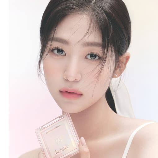 ProtoClinical k-beauty pale green beauty product silhouette with soft blue side tones on a light background.