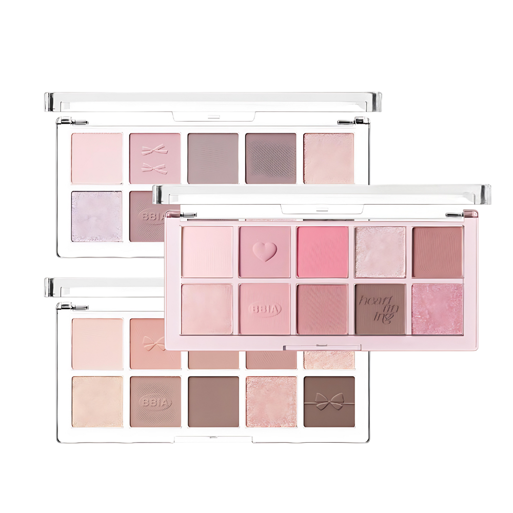 BBIA Essential Eye Palette 8.5g by ProtoClinical shown in a product detail graphic on a clean background, highlighting the palette branding and compact visuals for a k-beauty eye makeup routine.