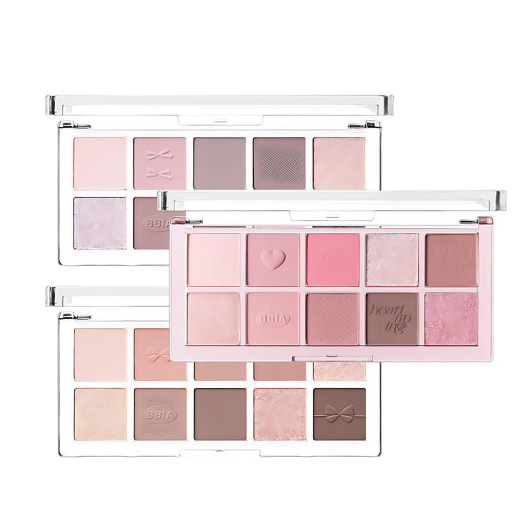 BBIA Essential Eye Palette 8.5g by ProtoClinical shown in a product detail graphic on a clean background, highlighting the palette branding and compact visuals for a k-beauty eye makeup routine.