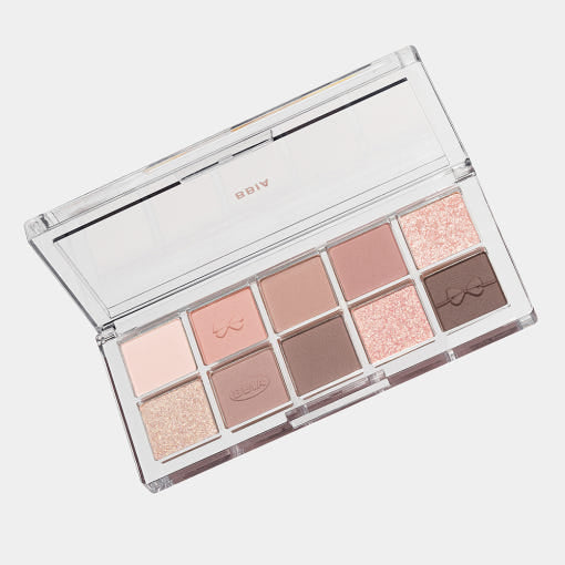 BBIA Essential Eye Palette 8.5g by ProtoClinical displayed in a branded palette product image on a white background, highlighting the compact packaging for a k-beauty eye makeup routine.