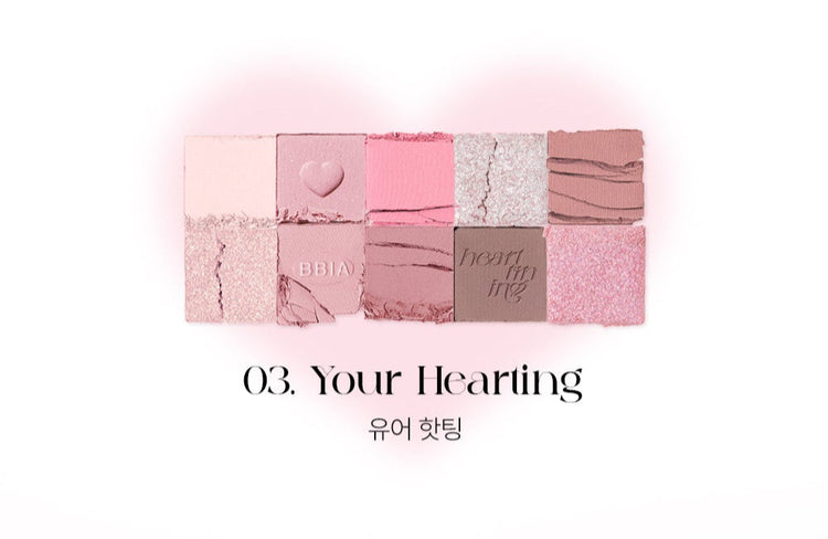 BBIA Essential Eye Palette 8.5g by ProtoClinical presented in a shade detail graphic with palette visuals on a clean background, highlighting the k-beauty eyeshadow color story.
