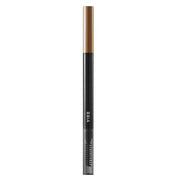 ProtoClinical k-beauty BBIA Last Auto Eyebrow Pencil 0.25g 05 Walnut Brown shade swatch with a single walnut brown brow stroke on a light background