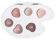 BBIA Last Eye Palette 5g by ProtoClinical shown in a product detail graphic with palette visuals and shade information, highlighting the k-beauty eye makeup color story.