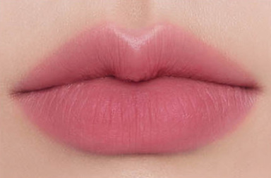 ProtoClinical k-beauty BBIA Last Powder Lipstick 3.5g berry-pink lipstick swatch centered on a pale cream background