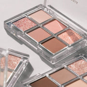 BBIA Ready to Wear Eye Palette 5g by ProtoClinical shown in a front-facing eyeshadow palette package on a clean white background, highlighting the compact design for a k-beauty eye makeup routine.