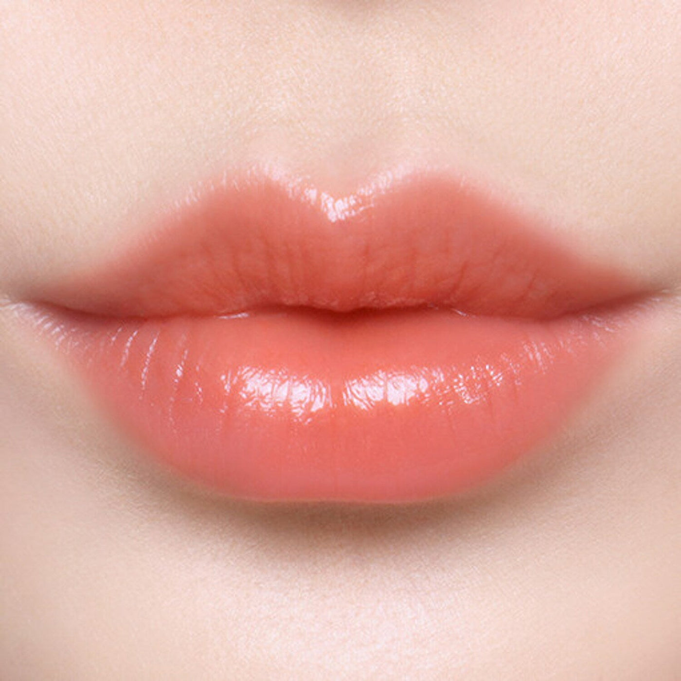 ProtoClinical k-beauty BBIA Ready To Wear Water Lipstick 3g muted mauve lipstick swatch stretched horizontally on a pale peach background