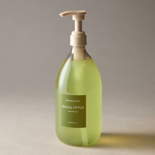 AROMATICA Eucalyptus Shampoo 15 Amino 1000ml by ProtoClinical shown in a clean shampoo bottle packshot with front-facing packaging on a light background for a k-beauty hair care routine.