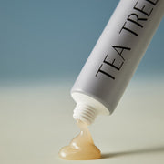 AROMATICA Tea Tree Balancing Toothpaste 100ml product packaging and tube on a light background