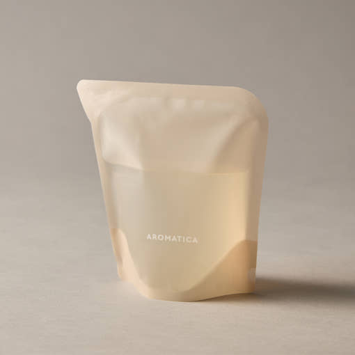 AROMATICA Vitalizing Rosemary All-In-One Wash 300ml (Refill) by ProtoClinical displayed in a polished refill packshot highlighting the product packaging for a k-beauty hair and body care routine.