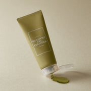 ProtoClinical k-beauty I'm from Mugwort Gel Cleanser 150ml single upright olive cleanser tube centered on a beige background.
