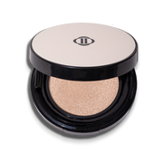 ProtoClinical k-beauty Dinto Blur-Finish Cushion 12g beauty graphic with a centered rounded compact form in a square crop on a light background.