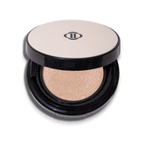 ProtoClinical k-beauty Dinto Blur-Finish Cushion 12g beauty graphic with a centered rounded compact form in a square crop on a light background.