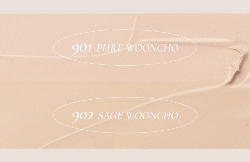 ProtoClinical k-beauty Dinto Blur-Finish Cushion 12g beauty graphic with a centered rounded compact form in a wide crop on a light background.