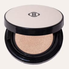 ProtoClinical k-beauty Dinto Blur-Finish Cushion 12g+12g(Refill) shown as a compact set with two rounded cases, a beige upper section, and dark lower halves