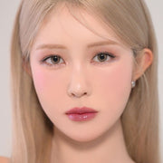 ProtoClinical k-beauty Dinto Blur-Finish Shadow 5.4g #707 J.M. Barrie close-up eyeshadow palette with rosewood and brown shades on a light background